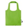 Bolsa de la Compra Plegable Algodón de Colores color Verde Lima Publicidad
