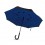 Paraguas Reversible de Doble Capa Publicitario Color Azul Royal