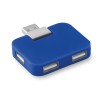 Hub USB con 4 Puertos en ABS para Merchandising Color Azul Royal