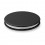 Espejo Circular Doble con Cierre Magnético Personalizado Color Negro