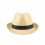 Sombrero de Paja con Cinta de Color Negro Personalizado