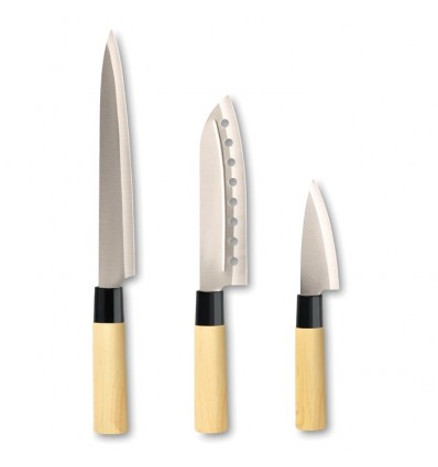 Set de Cuchillo Japoneses Publicidad