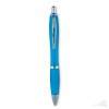 Bolígrafo de Plástico Automático con Tinta Azul Publicidad Color Turquesa