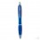 Bolígrafo de Plástico Automático con Tinta Azul Color Azul Transparente