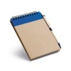 Bloc de Notas con Bolígrafo para Merchandising Color Azul