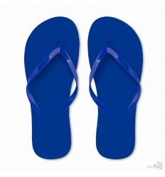 Chanclas de Playa para Publicidad Color Azul