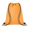 Bolsa Nevera con Cordones de Poliéster de Publicidad Color Naranja