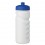 Botella de deporte de plástico opaco 500ml personalizada Color Azul