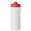 Botella de deporte de plástico opaco 500ml barata Color Rojo