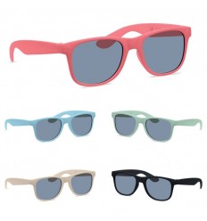 Gafas de sol elegantes de fibra de bambú para empresas