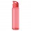 Botella de cristal con asa 470 ml personalizada Color Rojo