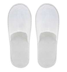 Zapatillas de Hotel Personalizadas baratas Color Blanco
