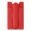 Tarjetero de silicona con cinta 3M y soporte barato Color Rojo