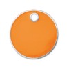 Llavero con moneda euro para carro merchandising Color Naranja