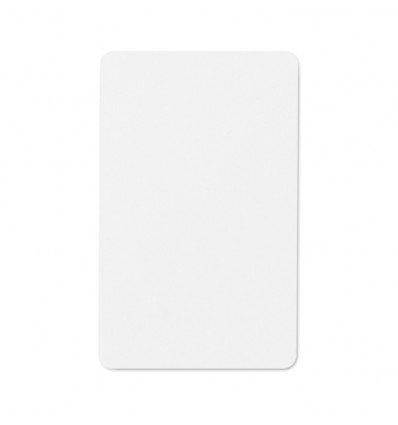 Tarjeta RFID con campo electromagnético personalizada Color Blanco