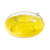 Portalatas hinchable de PVC merchandising Color Amarillo