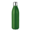 Botella de cristal con tapón de acero inoxidable 650 ml merchandising Color Verde