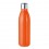 Botella de cristal con tapón de acero inoxidable 650 ml para publicidad Color Naranja