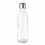 Botella de cristal con tapón de acero inoxidable 650 ml para empresas Color Transparente