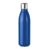 Botella de cristal con tapón de acero inoxidable 650 ml económica Color Azul Royal