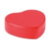 Bálsamo labial con caja en forma de corazón personalizado Color Rojo