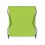 Mochila saco de poliéster Misloop con logo publicitario Color Verde lima