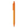 Bolígrafo de papel con clip y punta ecológicos merchandising Color Naranja