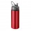 Botella de aluminio con pajita plegable 600 ml publicitaria Color Rojo