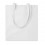 Bolsa algodón de colores con asas largas merchandising Color Blanco