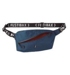 Bandolera Festibax antirrobo con correa ajustable publicitaria