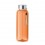 Botella de RPET ecológica antifugas 500 ml merchandising Color Naranja Transparente