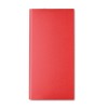 Powerbank de aluminio Flat promocional Color Rojo