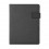 Portadocumentos A4 con cierre y powerbank personalizado Color Negro