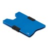 Tarjetero aluminio con RFID promocional Color Azul Royal