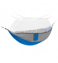 Hamaca nylon con mosquitera publicitaria Color Azul Royal