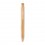 Bolígrafo de bambú con clip de color para publicidad Color Naranja