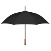 Paraguas RPET ecológico manual publicitario Color Negro