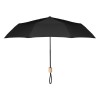 Paraguas plegable RPET publicitario Color Negro