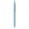 Bolígrafo de paja y abs barato Color Azul