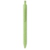 Bolígrafo de paja y abs merchandising Color Verde