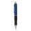 Bolígrafo antideslizante con clip de metal barato Color Azul