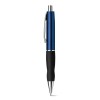Bolígrafo antideslizante con clip de metal barato Color Azul