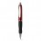 Bolígrafo antideslizante con clip de metal promocional Color Rojo