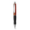 Bolígrafo antideslizante con clip de metal para empresas Color Naranja