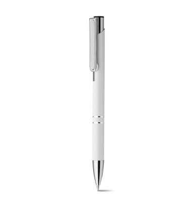 Bolígrafo de metal especial gota de resina en clip promocional Color Blanco