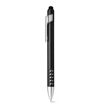 Bolígrafo con soporte para teléfono personalizado Color Negro