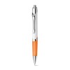 Bolígrafo con clip y goma antideslizante para publicidad Color Naranja