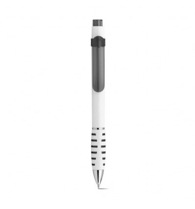 Bolígrafo de plástico con clip personalizado Color Negro