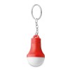 Llavero con luz LED con forma de lámpara promocional Color Rojo