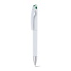 Bolígrafo de ABS con clip para empresas Color Verde